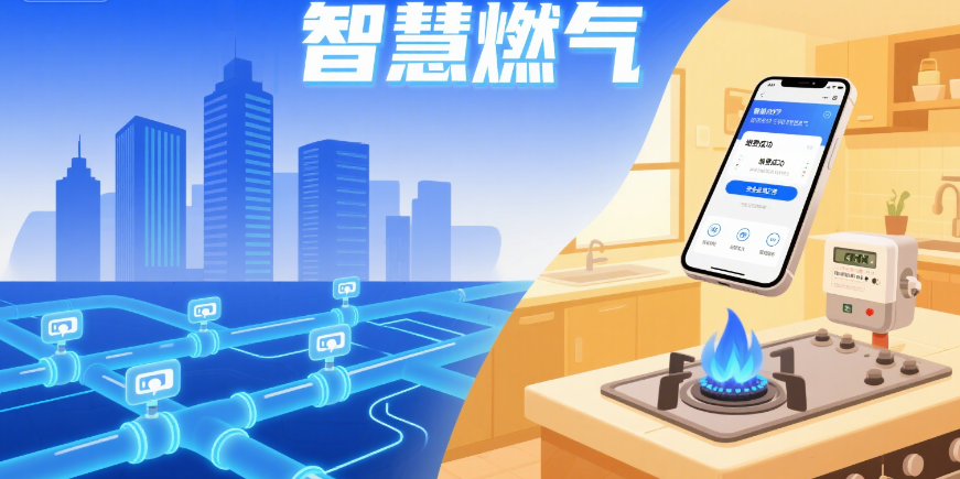 智慧燃?xì)猓褐厮艹鞘心茉垂┙o的 “聰明大腦”